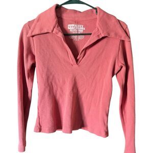 Big Bud Press Fisherman Polo Raspberry Sorbet Pink XXS